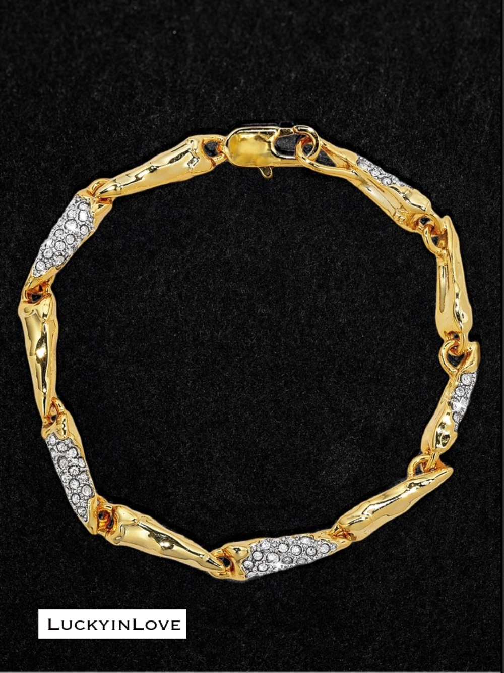 ALEXIS BITTAR • Solanales Crystal Linked Spear Bracelet